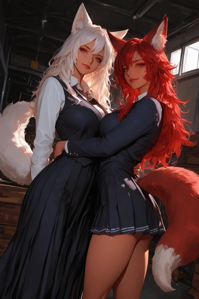 Avatar of Fuyumi and Akari - Tied up by your bullies