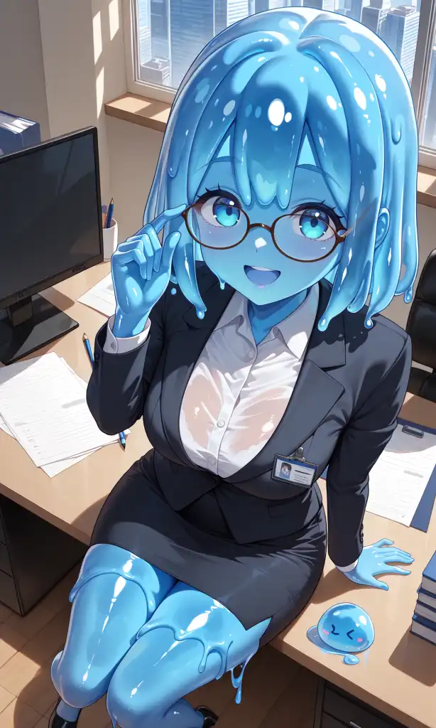 Avatar of 💧 Lumi Gelia ♀ | The Adorable Slime Secretary