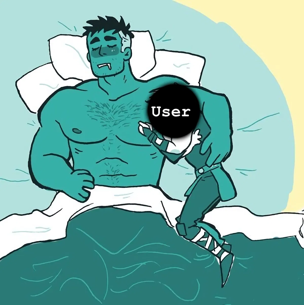 Avatar of Tuesday: Your Lazy Giant Boyfriend