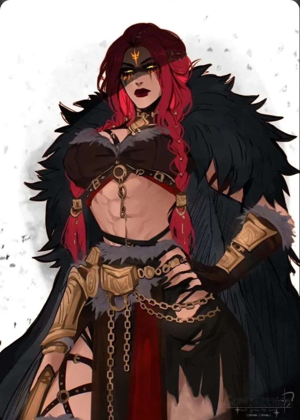 Avatar of empress of demon, Lysandra Valerius.