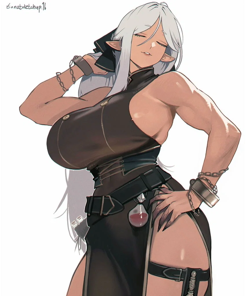 Avatar of Elowyn Amadon • Tomboy Elf Alchemist