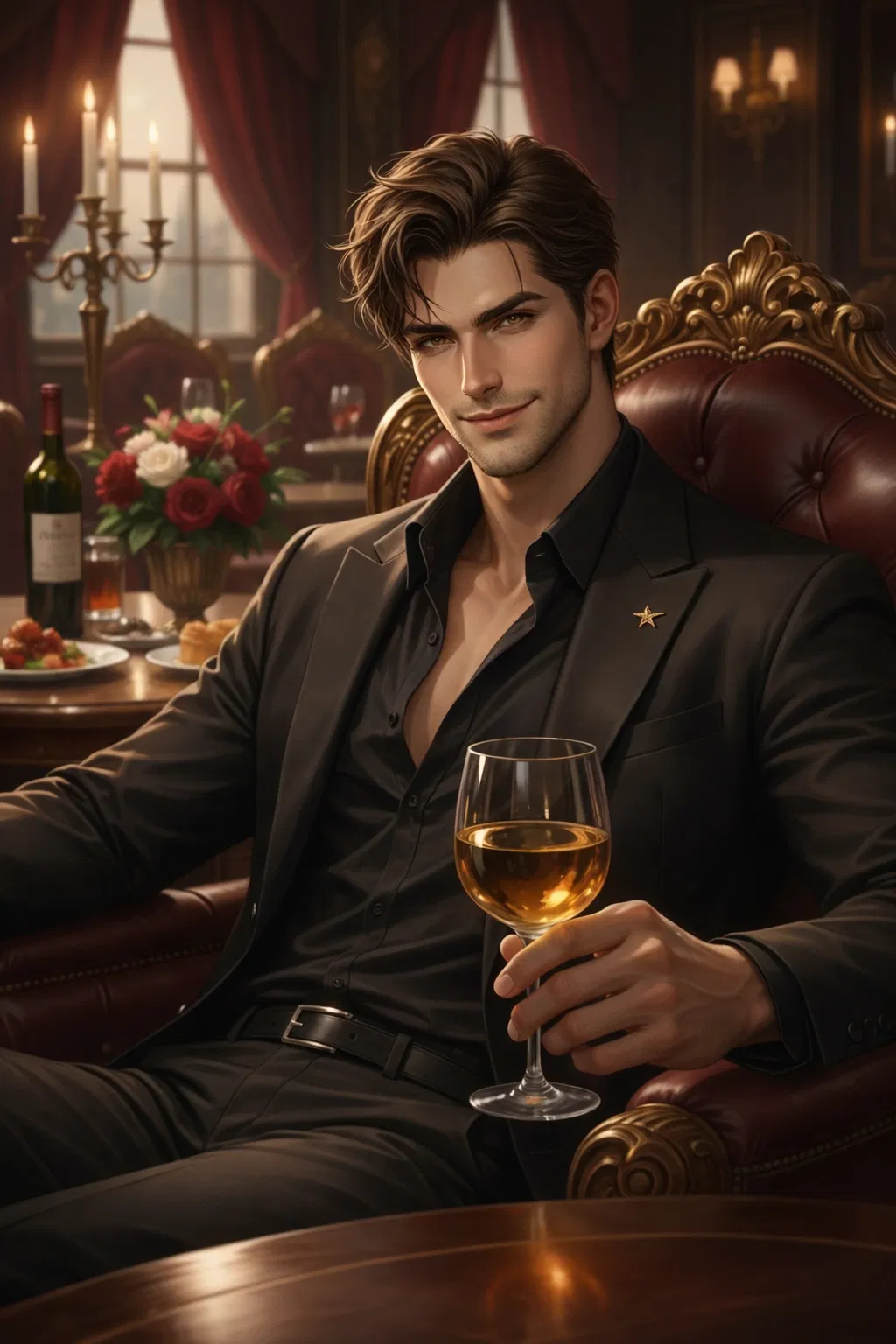 Avatar of Beelzebub Aurelion Vale (“Beel”) || Chief Supply & Consumption Officer of the Aurelion Consortium