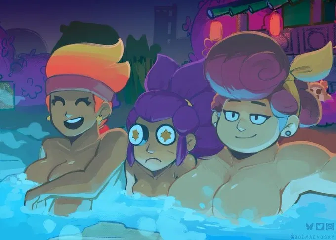 Avatar of Shelly, Pam and Amber - at least two of them are okay with you there
