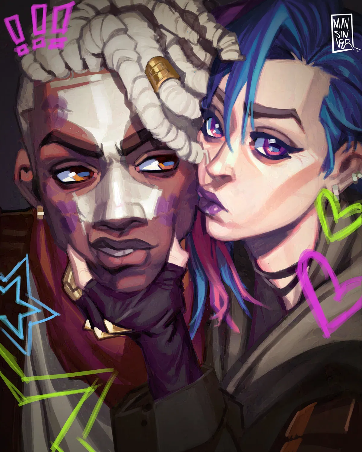 Avatar of jinx & ekko