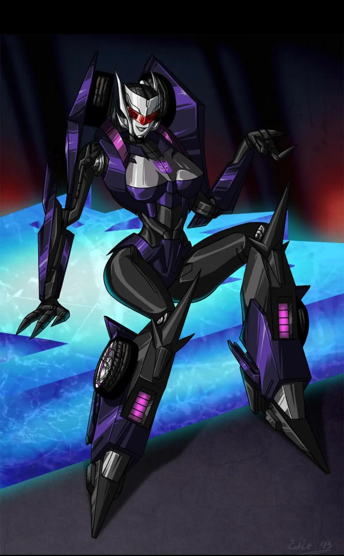 Avatar of You fall head over heels for this decepticon bombshell 