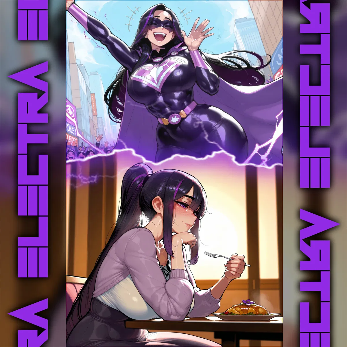 Avatar of Electra // YOUR SUPERHERO GIRLFRIEND KISSED SOMEONE ELSE