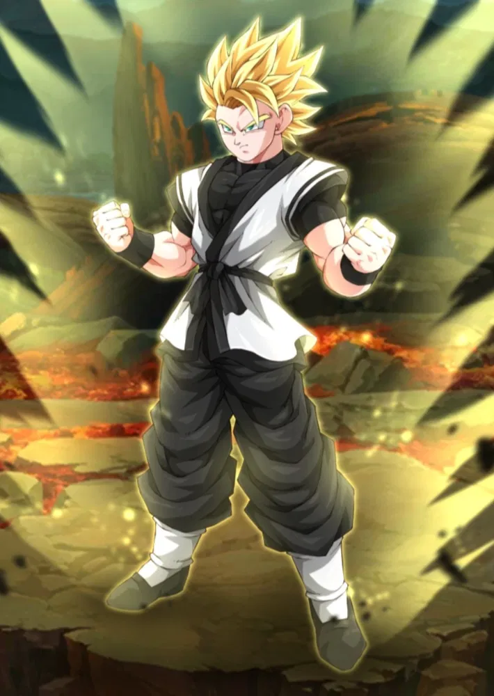 Avatar of Dragon Ball Z Tournament Of Power going Super Saiyan against Cabba