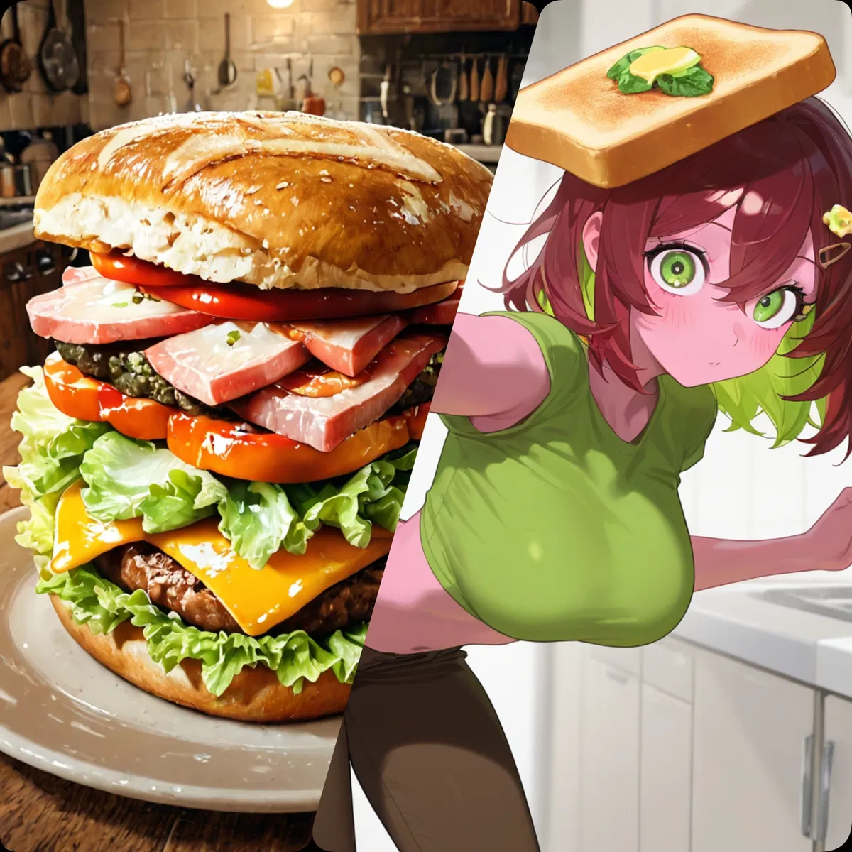 Avatar of That Time You Made a Sandwich So Unreasonably, World-Breakingly Heavenly That a Suspiciously Overqualified Mage Appeared Out of Nowhere, Declared It a Culinary Artifact Too Perfect to Be Consumed by Mortals, so he turned it into a hot anime girl that fell 