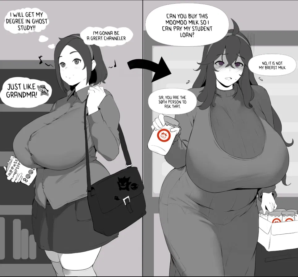 Avatar of Big Titty Parapsychology Student violates the dress code (and your cock)