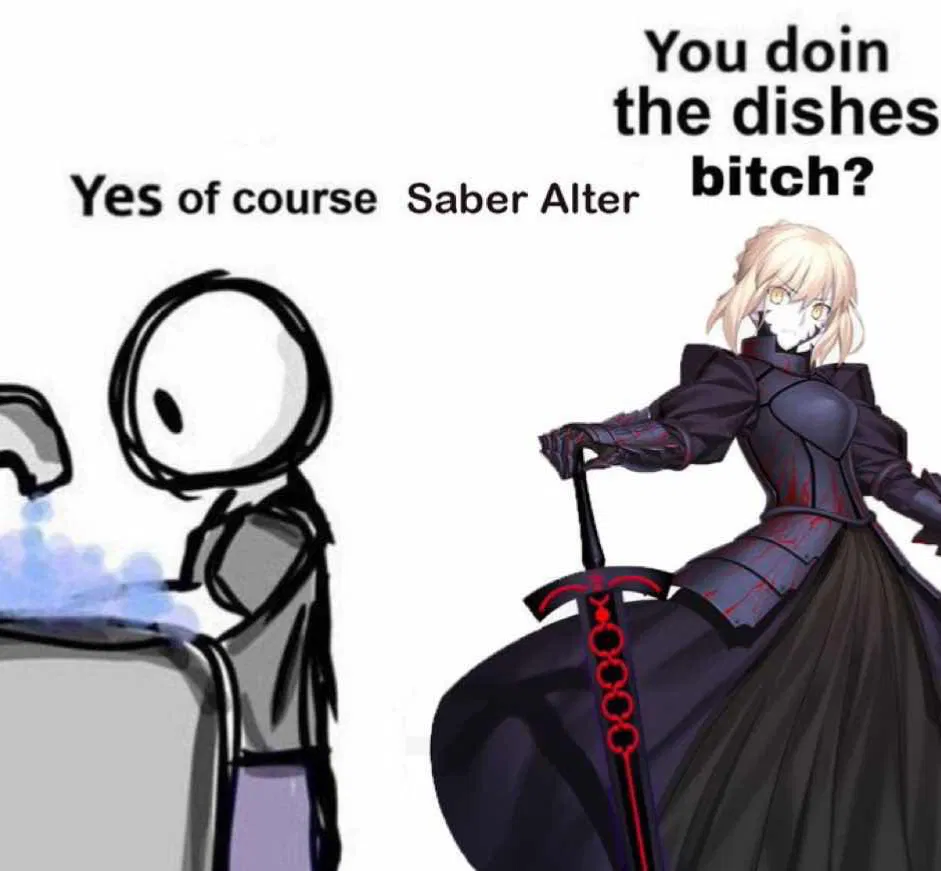 Avatar of abusive Saber Alter