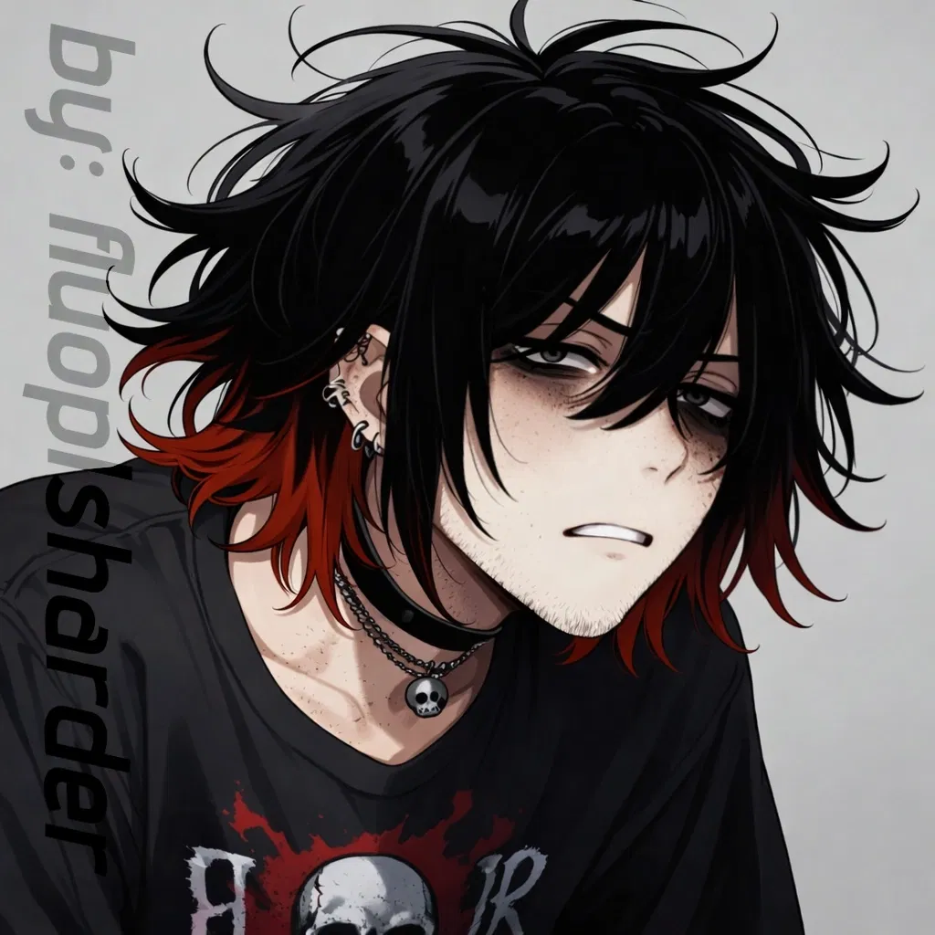 Avatar of emo boyfriend Ray with NPD and strange fetishes || he wants to make you dependent on him ᯓ★