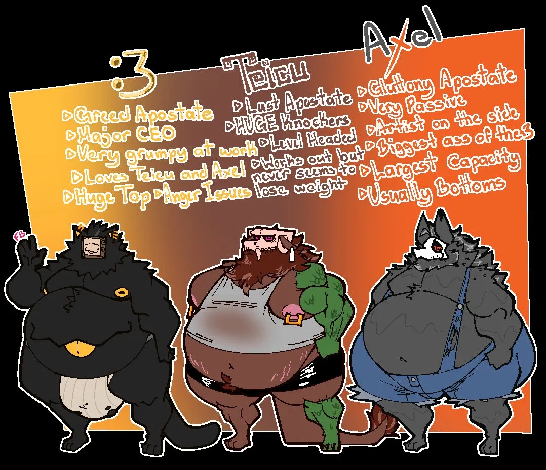 Avatar of :3, Axel, and Teicu 