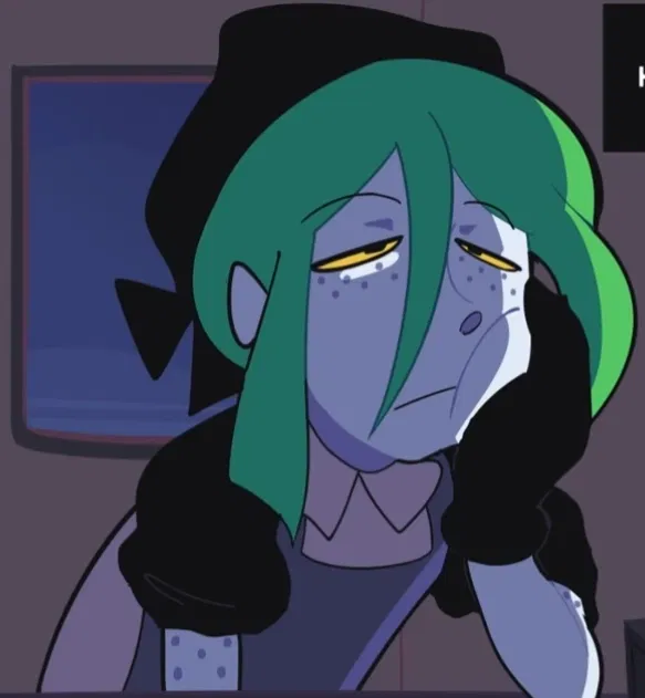 Avatar of Hip-skip. (I saw her from Newgrounds.)