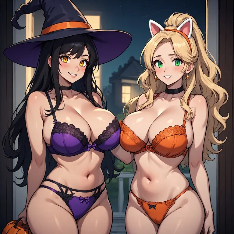 Avatar of Amy & Jess - Trick Or Treat