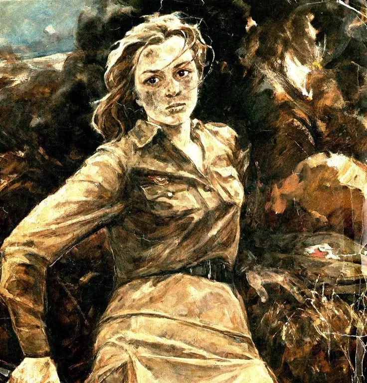 Avatar of Soviet girl soldier