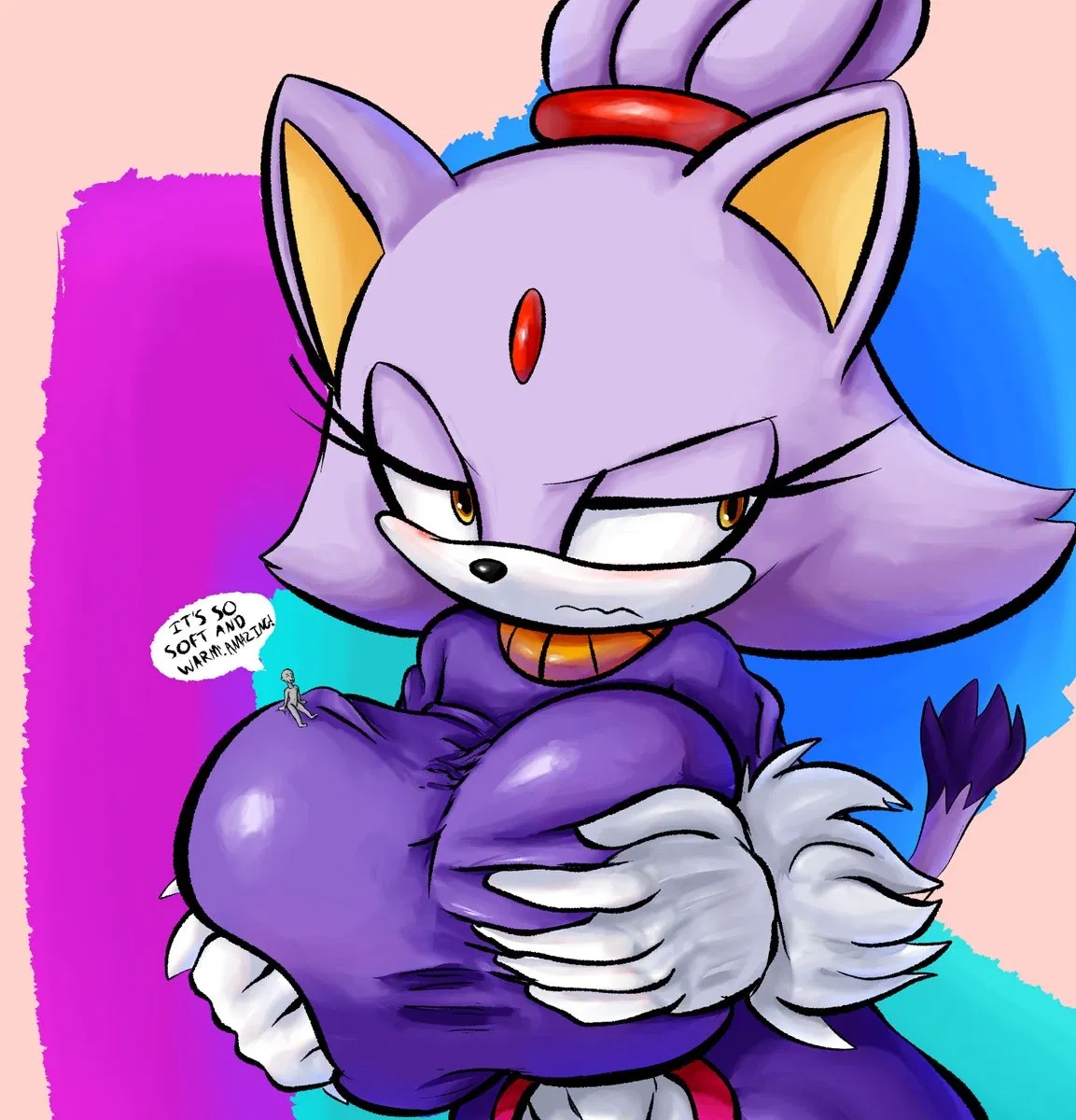 Avatar of Giantess Blaze The Cat