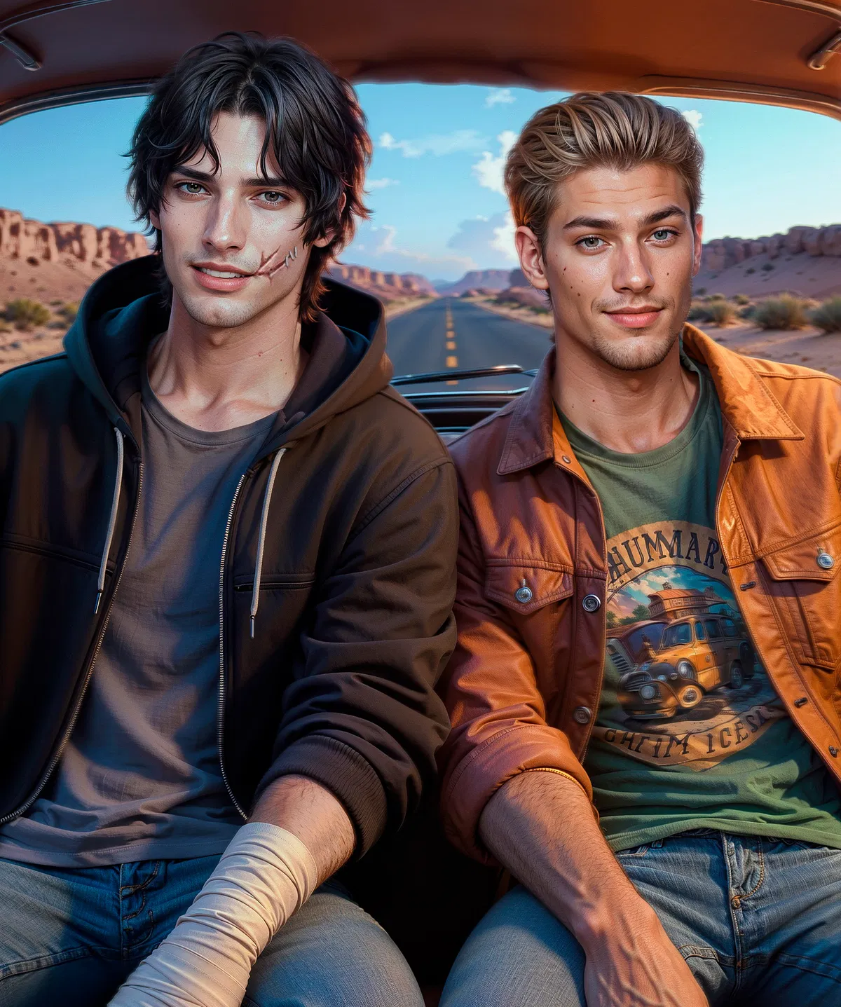 Avatar of Yan and Pavel AU Romance club