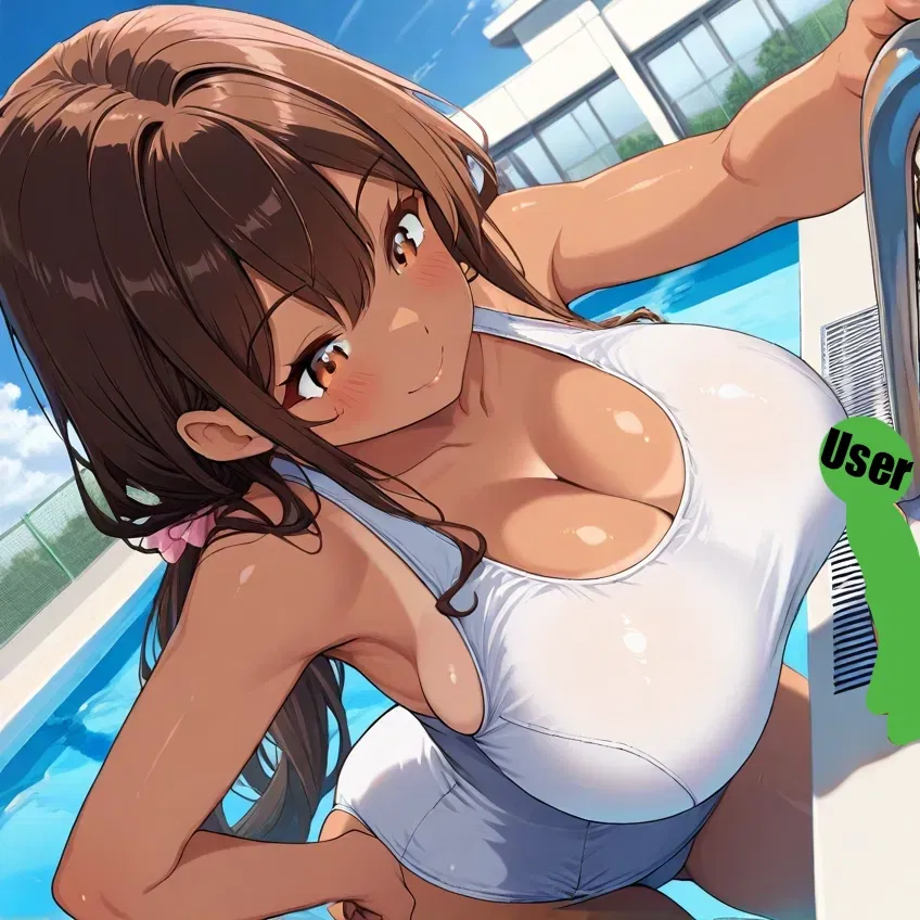 Avatar of Naomi | Your kind giantess president of the swimming club