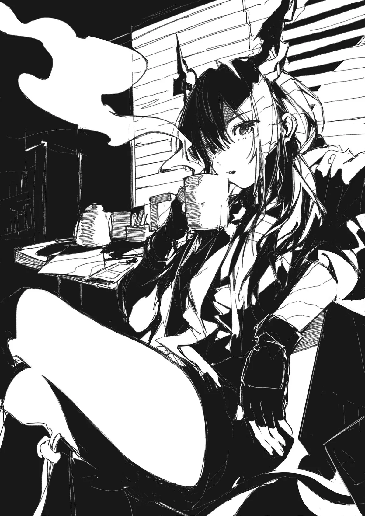 Avatar of Ch'en; Coffee break in the office