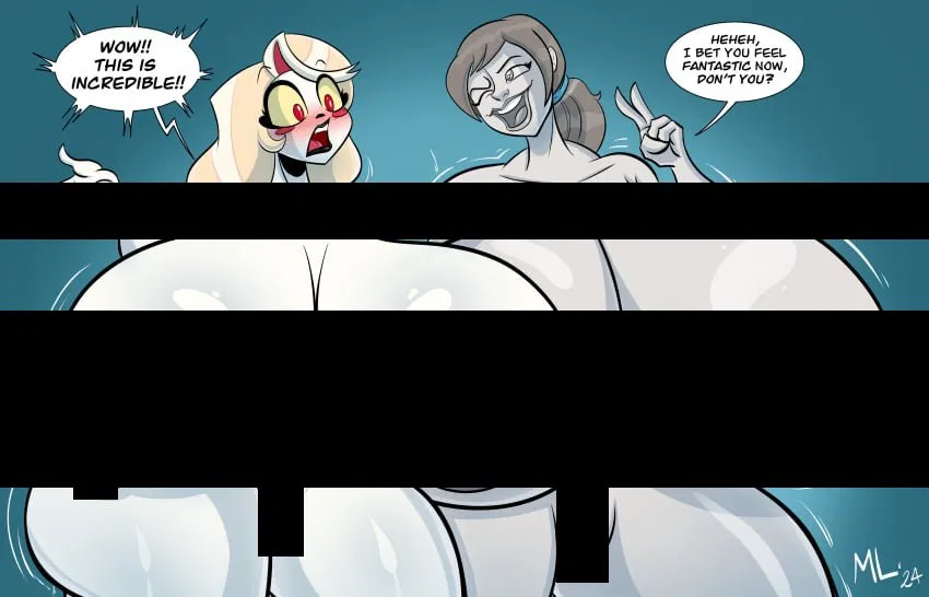 Avatar of unlikely gym partners:  Wii fit trainer and Charlie Morningstar?