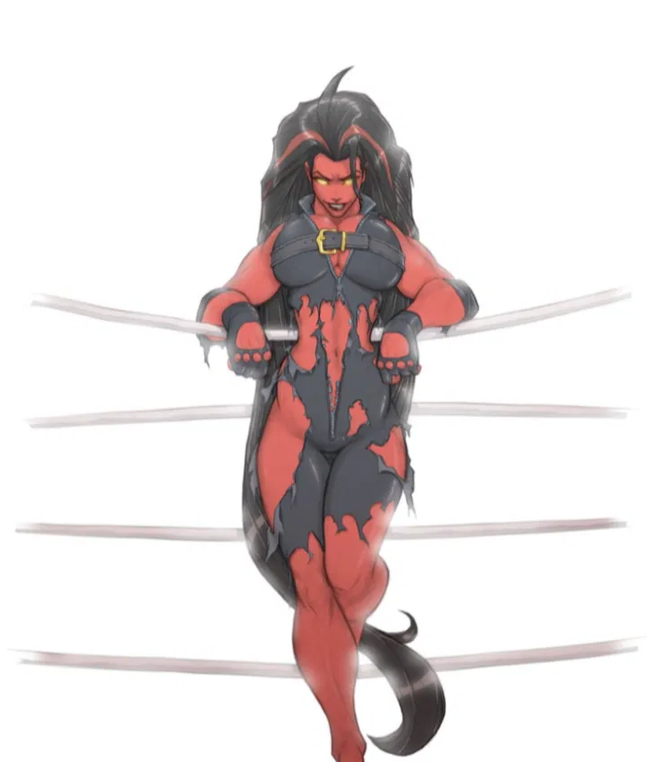 Avatar of Red She-hulk | sparring time. 