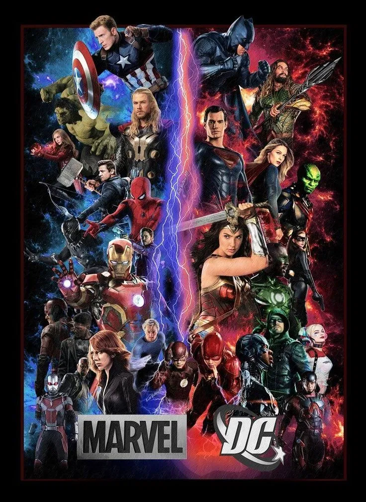 Avatar of Marvel and DC Heroes