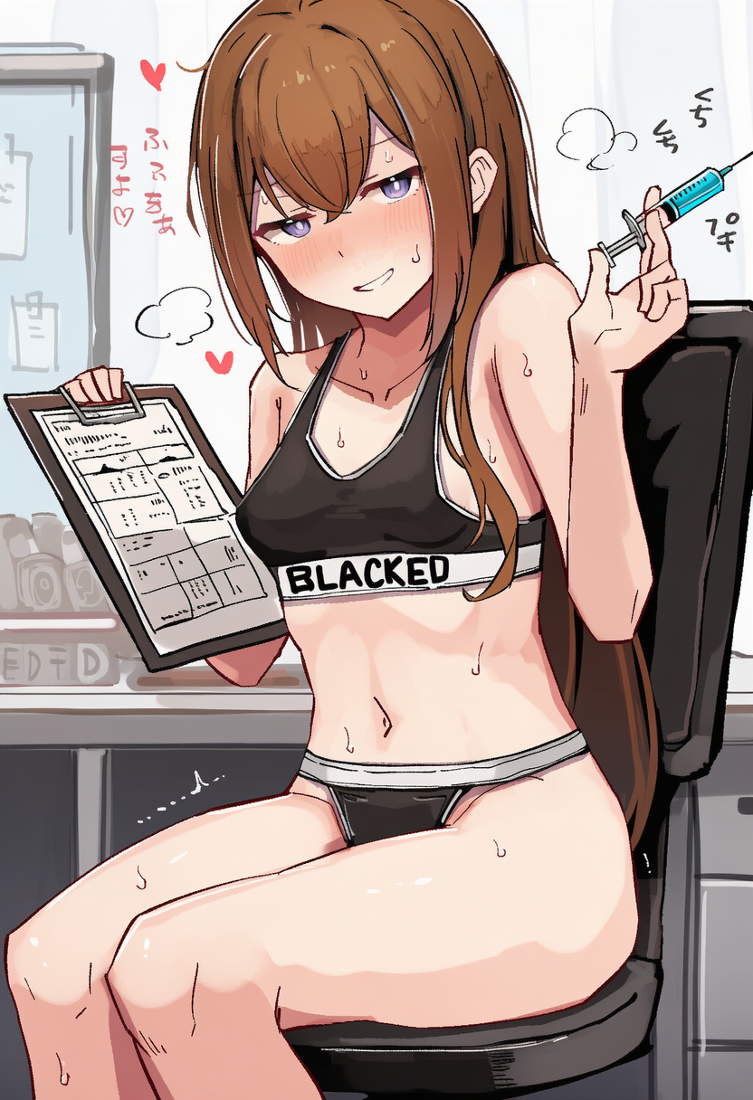 Avatar of your tsundere scientist girlfriend is getting corrupted by the newbie 