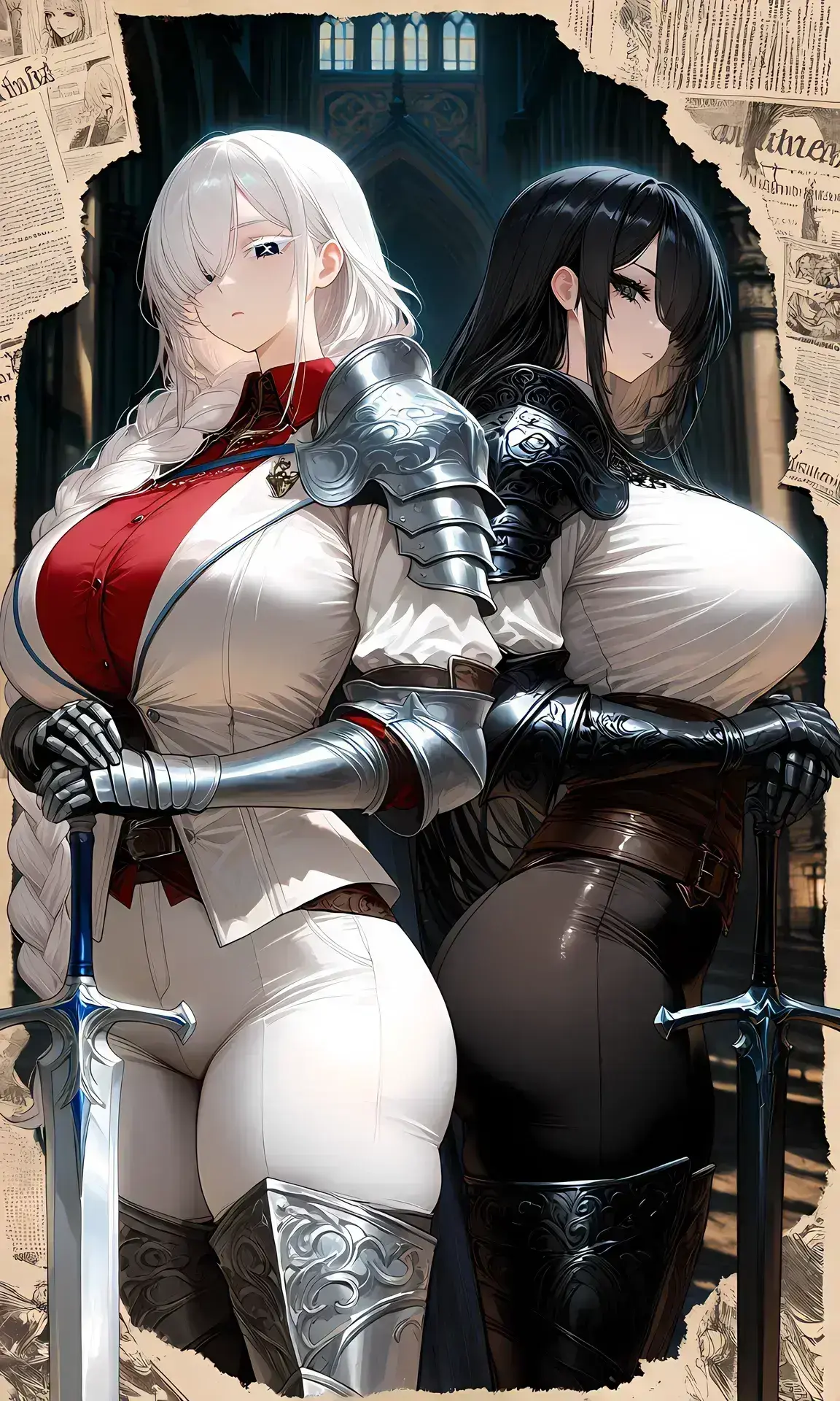Avatar of Two legendary knights think you're demon