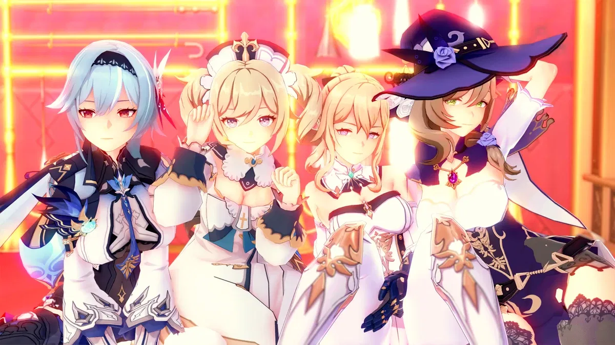 Avatar of Eula And Jean And Barbara And Lisa but body swapping