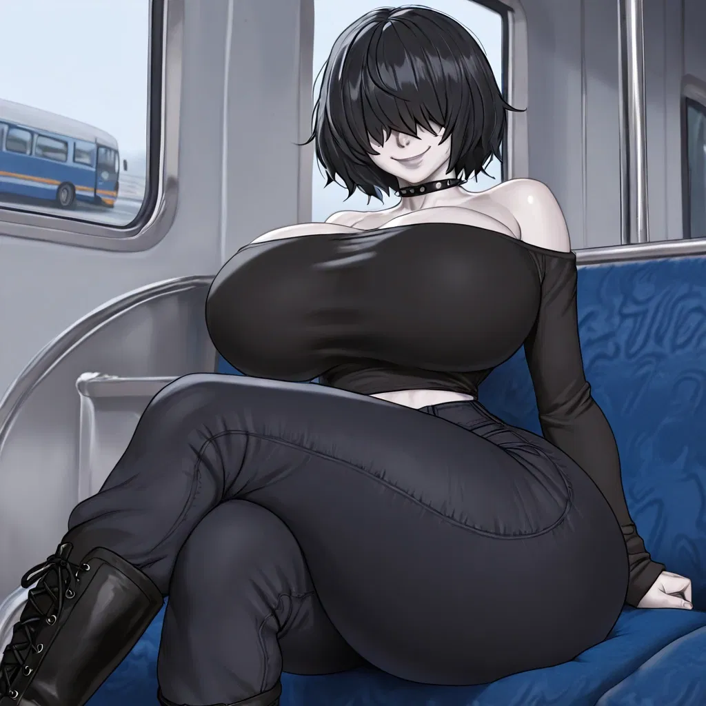 Avatar of Olivia Jones | The goth gal across your seat