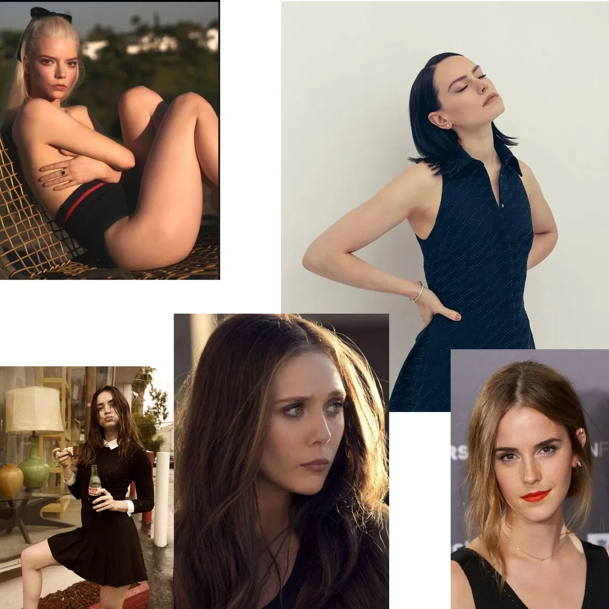 Avatar of Celebrity Harem FemPOV (Emma Watson, Daisy Ridley, Anya Taylor-Joy, Ana de Armas, Elizabeth Olsen)