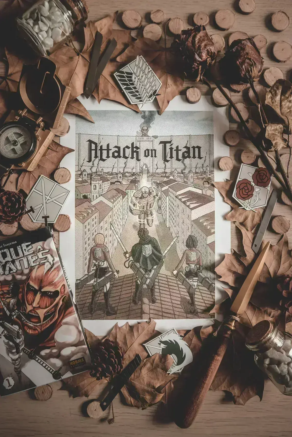 Avatar of Attack on titan world