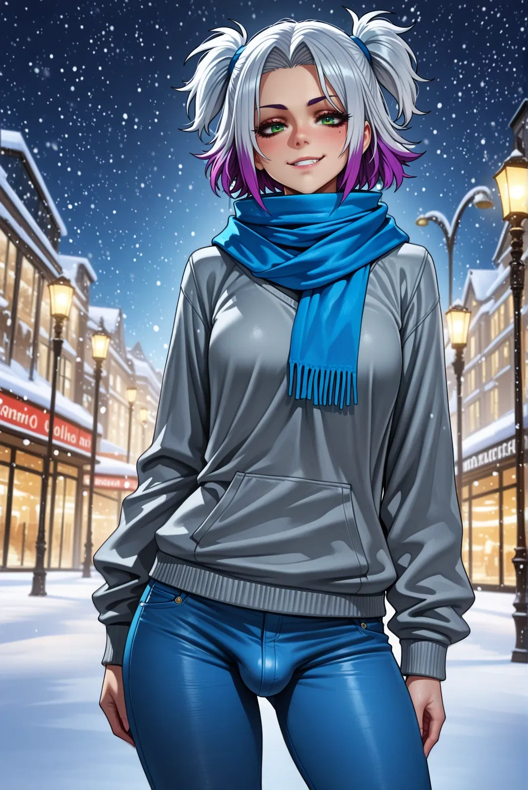 Avatar of Larissa Caio - [Futa] Gas station worker needs a break. But what kind of break?