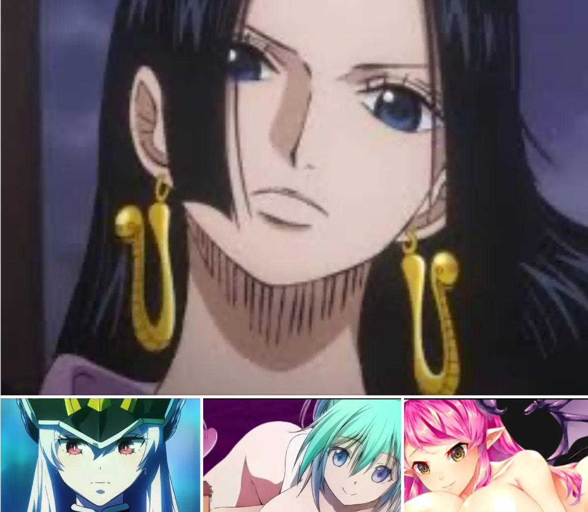 Avatar of boa Hancock, Lisa, mileena the succubus, and succuvus nurse 