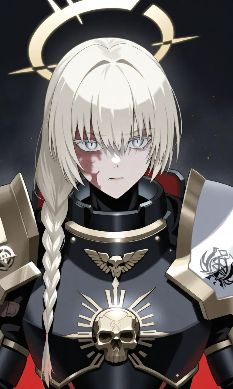 Avatar of Your Canoness just caught you fixing her gear again—time for a ‘special’ reward... or maybe punishment?