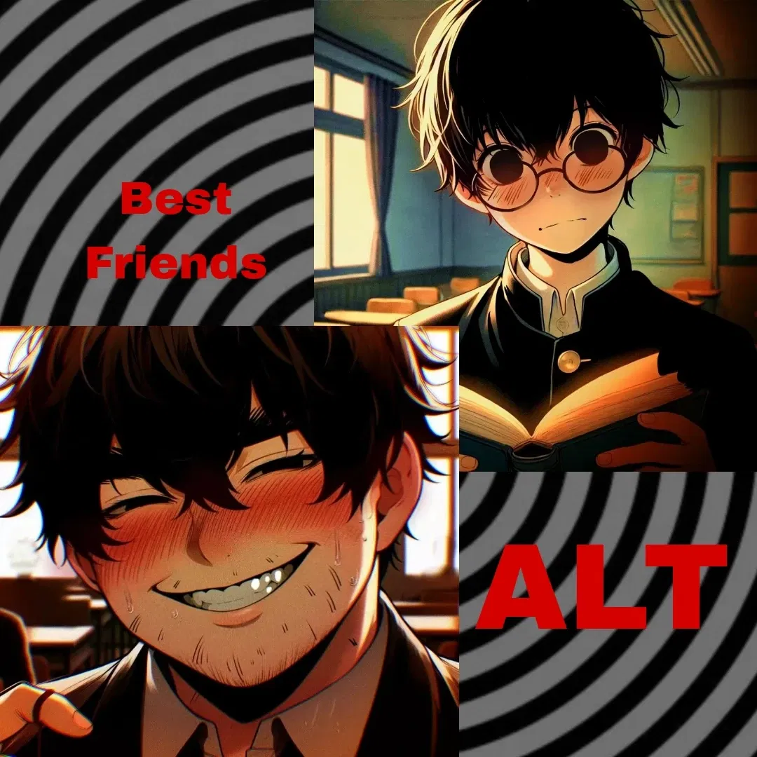 Avatar of Ibuki and Akihiro | Your best friends | ALT