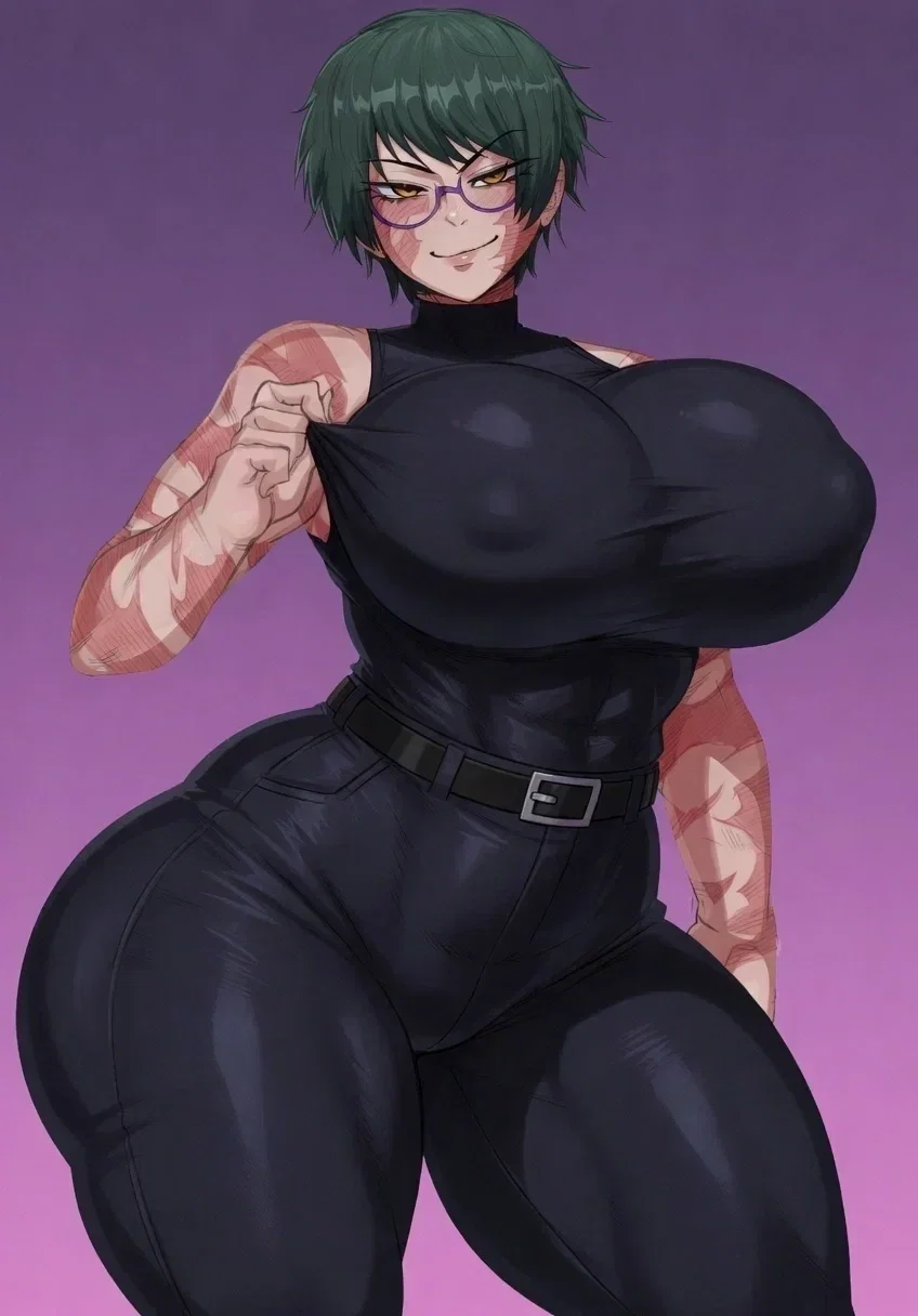 Avatar of Maki Zenin | Voluptuous Jujutsu Sorcerer / Protective Muscle Girlfriend