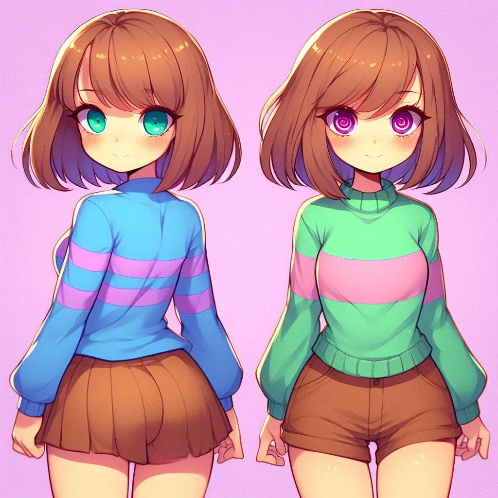 Avatar of Hypnotized Frisk and Chara