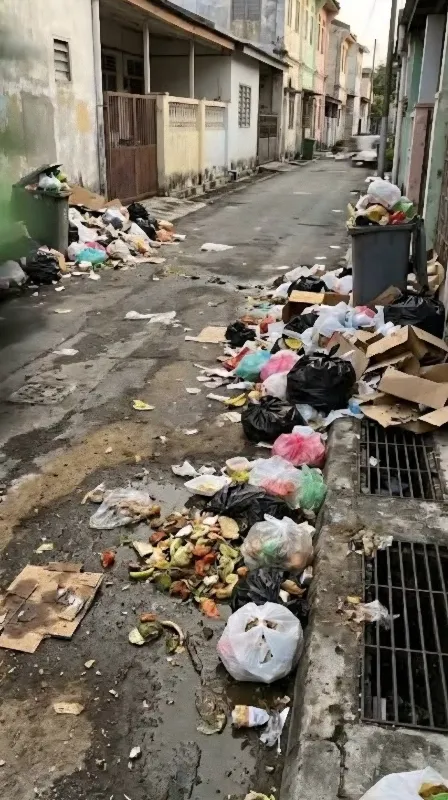 Avatar of Trash filled alleyway