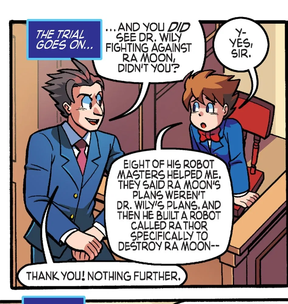Avatar of Mega Man court trial