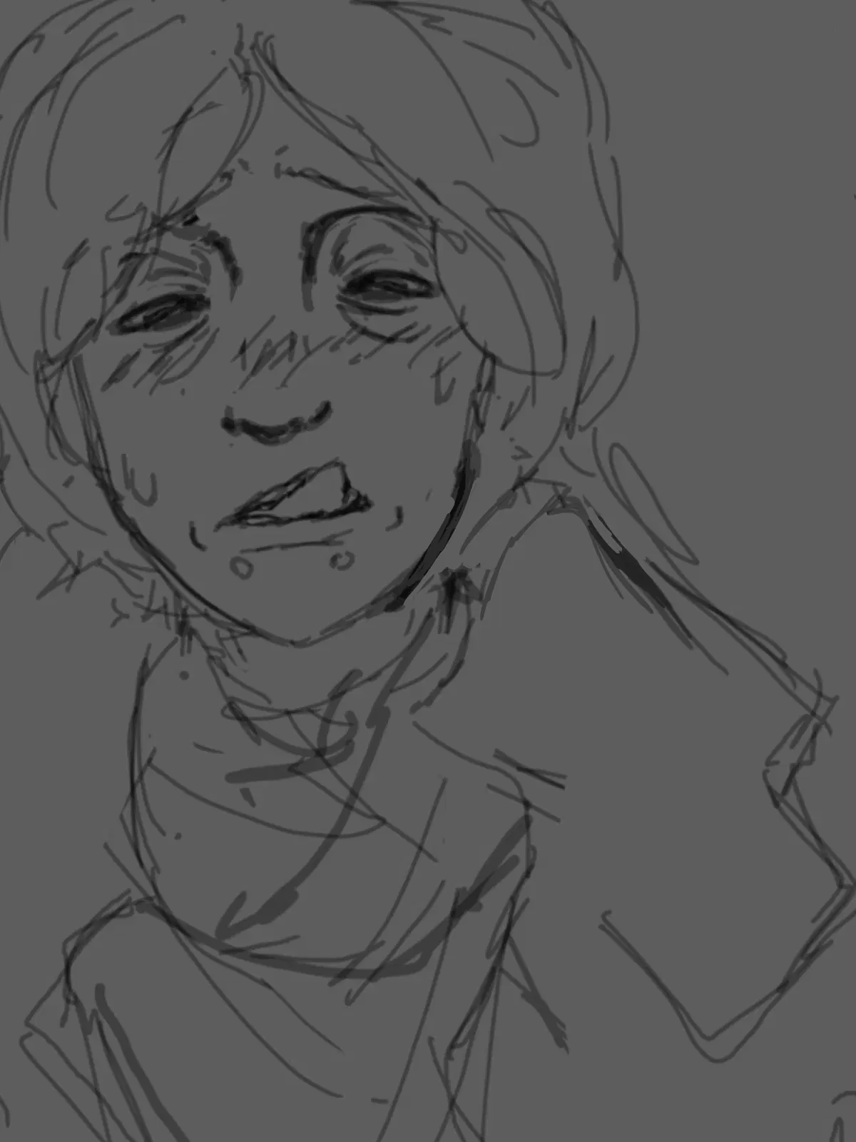 Avatar of you woke up while he was about to kill you. for once, he'll finish the job anyway