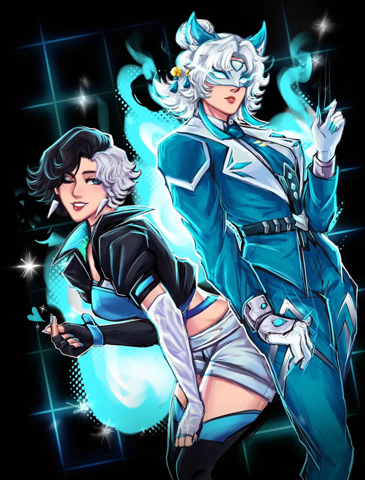 Avatar of White fox, Ami han and, Seol Hee, Luna Snow (Request/Marvel Rivals)