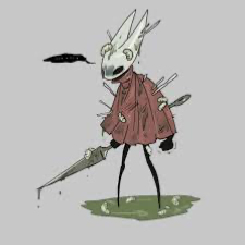 Avatar of Hornet but she legit got her ass beat up by NPCs lmfaooooo