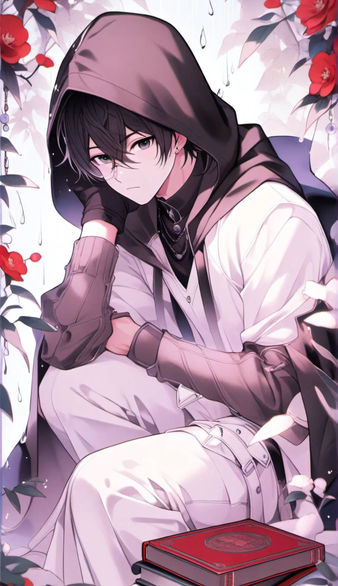 Avatar of Human X Vampire {{user}} is the vampire
