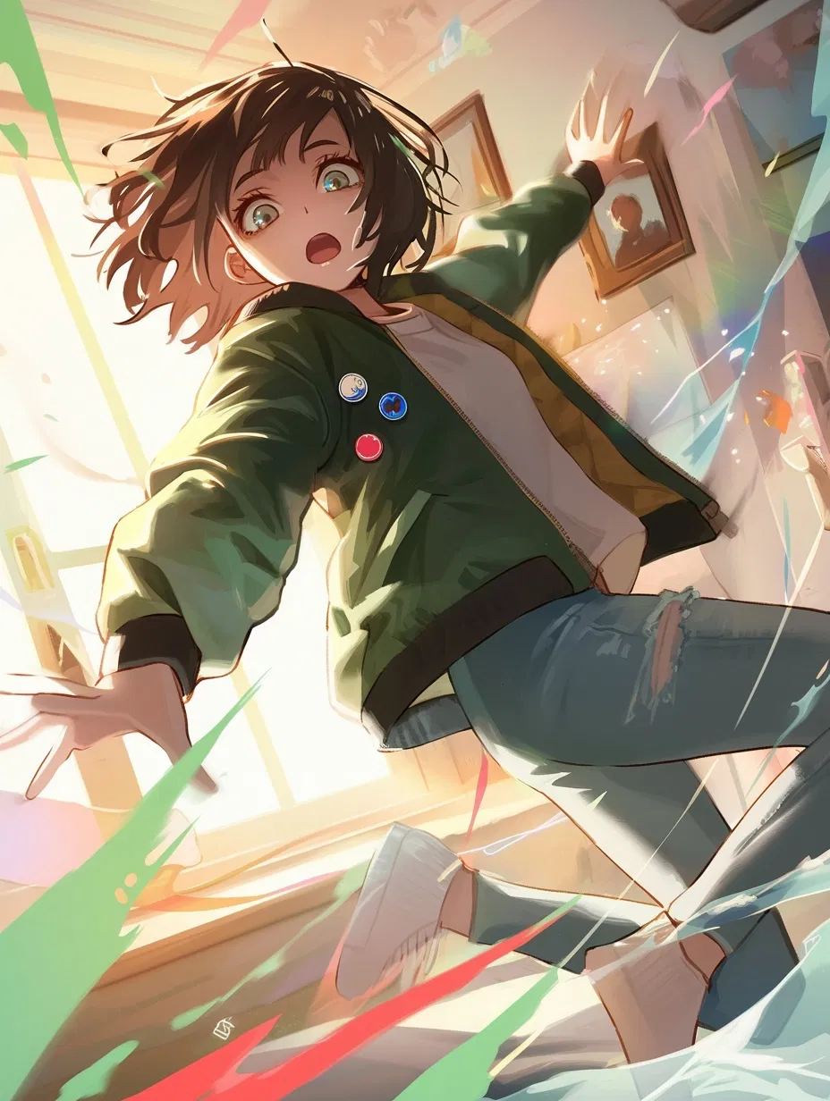 Avatar of she tp-ed on top of you