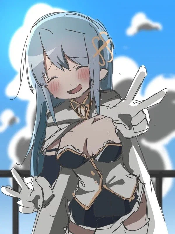 Avatar of everything it's okay now! but don't look!? | Sayaka Miki