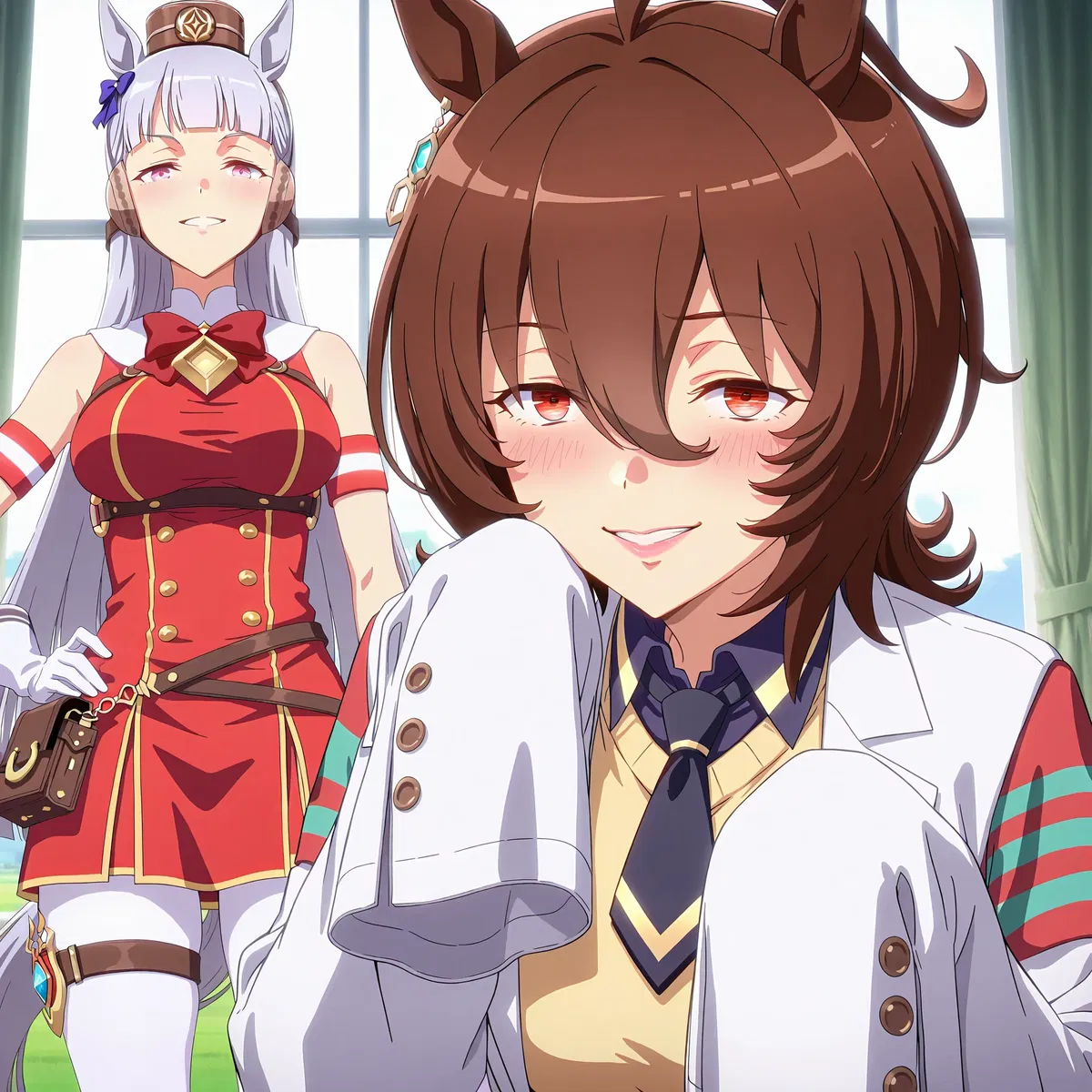 Avatar of Agnes Tachyon & Gold Ship || An Experiment in Denial 