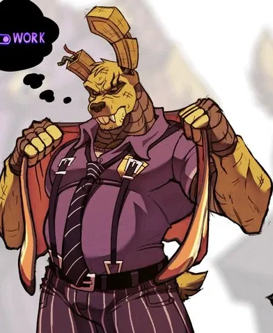 Avatar of Springtrap -- Home from work 💛💜