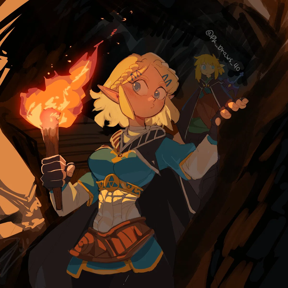 Avatar of Princess Zelda in the field!