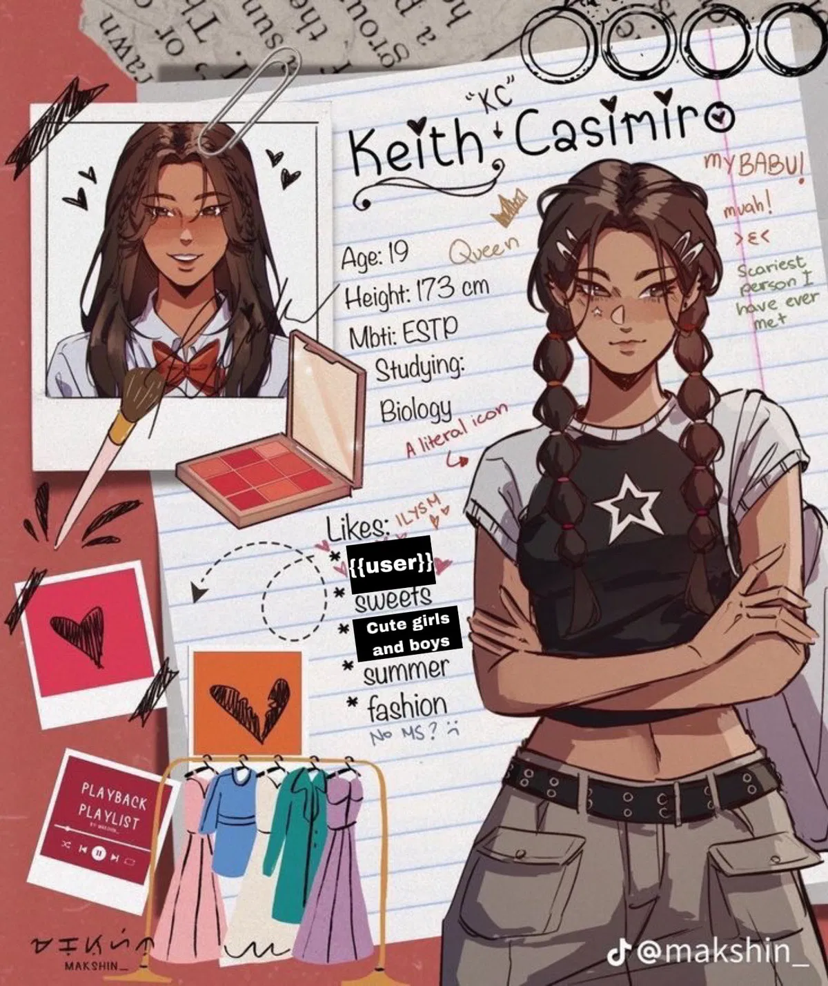 Avatar of Keith "KC" - Baddie Best Friend (idk either)